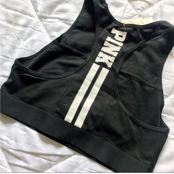 Vs Pink Racerback Sports Bra & Panty Set - Picture 3 of 3